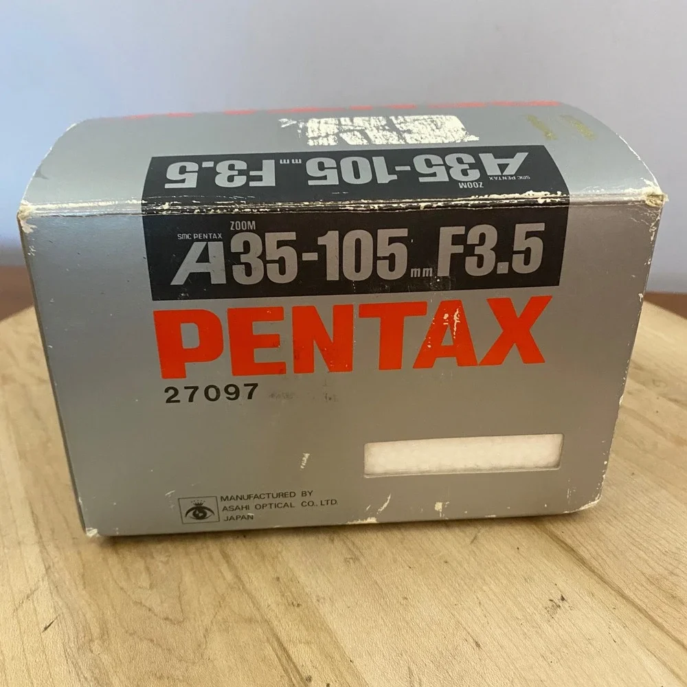 SMC PENTAX-A 35-105mm f/3.5 MACRO Zoom MF Lens PK Mount Vintage Open Box